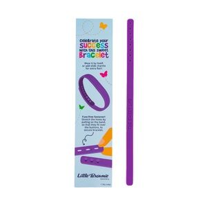 Girl Scouts Little Brownie Bakers Purple Silicone Bracelet Sweet Success 2019